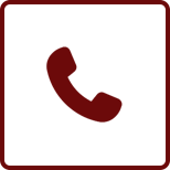 Maroon phone handset icon for Floor Repair inside a rounded square on a light gray background.